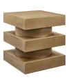 Modway Perpetuate Totem End Table In Brown