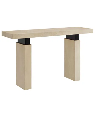 Modway Piston 52" Rectangular Wood Console Table In Brown