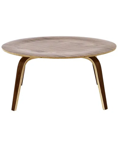 Modway Plywood Coffee Table In Multi