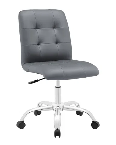 MODWAY MODWAY PRIM ARMLESS MID BACK OFFICE CHAIR