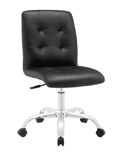 Modway Prim Armless Mid Back Office Chair