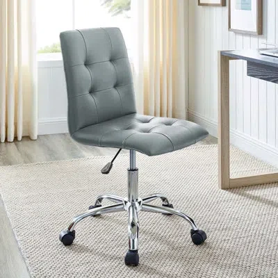 MODWAY PRIM ARMLESS MID BACK OFFICE CHAIR