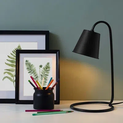 Modway Proclaim Metal Table Lamp In Black