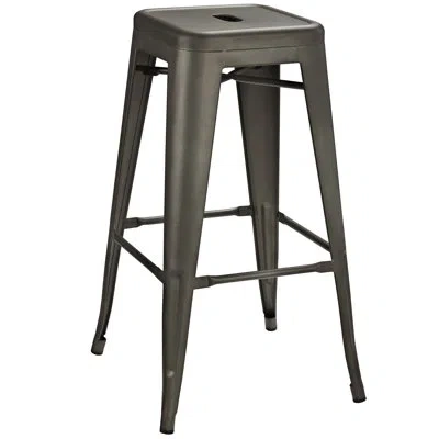 Modway Promenade Bar Stool In Brown