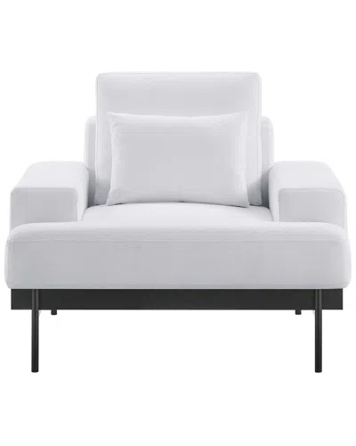 Modway Proximity Upholstered Fabric Armchair In White