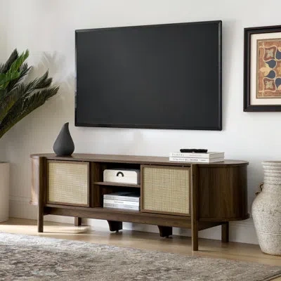 Modway Reid 61" Tv Stand In Walnut