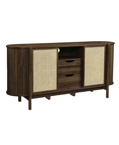 Modway Reid 63 Curved Sideboard In Brown