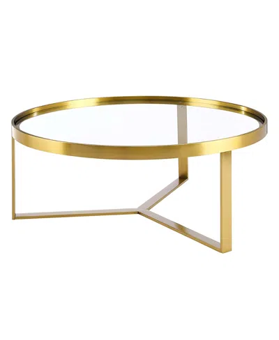Modway Relay Coffee Table In Gold
