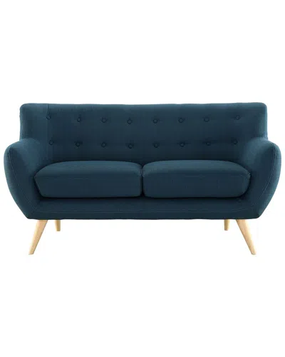 Modway Remark Azure Upholstered Loveseat In Green