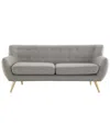 Modway Remark Upholstered Sofa In Gray