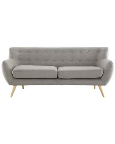 Modway Remark Upholstered Sofa In Gray
