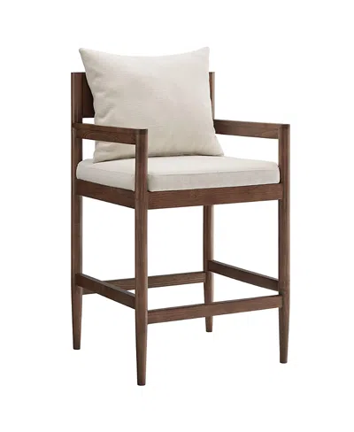 Modway Remington Wood Counter Stool In White