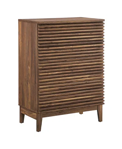 Modway Render 4-drawer Chest In Brown