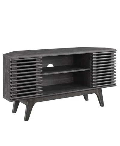 Modway Render 46 Corner Tv Stand In Black