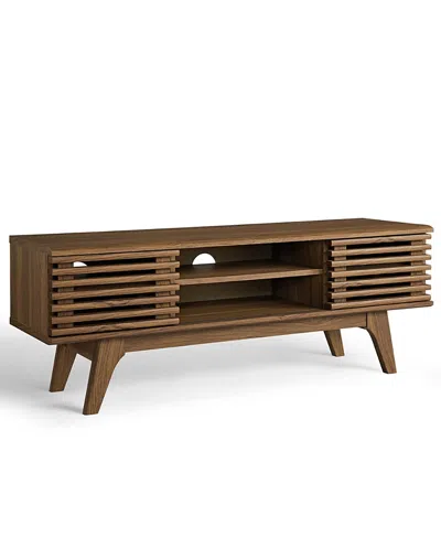 Modway Render 46 Media Console Tv Stand In Brown