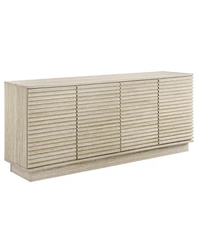 Modway Render 70 Faux Travertine Sideboard Cabinet Tv Stand In Brown