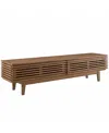 Modway Render 71 Tv Stand In Brown