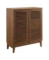 Modway Render Bar Cabinet In Brown