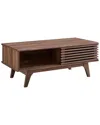 Modway Render Coffee Table In Brown