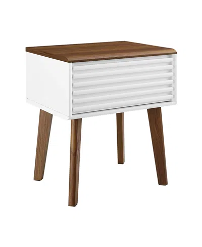 Modway Render End Table In Brown