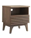Modway Render Nightstand In Brown