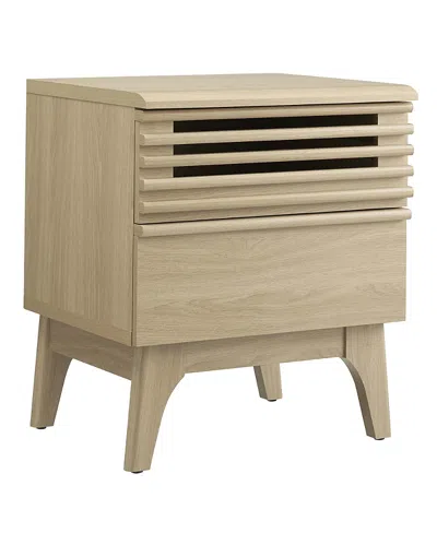 Modway Render Nightstand In Neutral