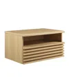 Modway Render Wall-mount Nightstand In Neutral