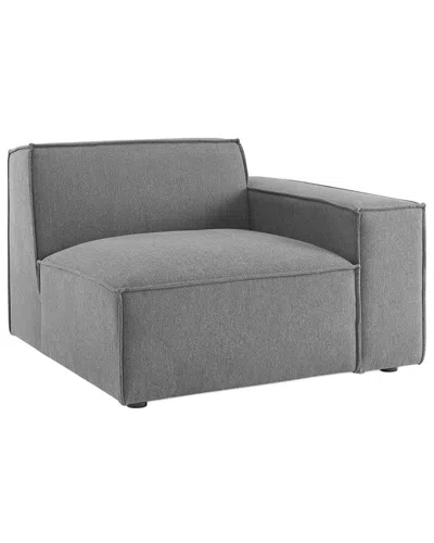 Modway Restore Right-arm Sectional Sofa Chair In Gray