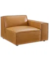 Modway Restore Right-arm Sectional Sofa Chair In Brown