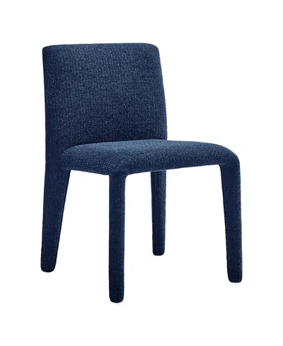 Modway Rhodes Upholstered Dining Chair In Blue