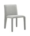 Modway Rhodes Upholstered Dining Chair In Gray