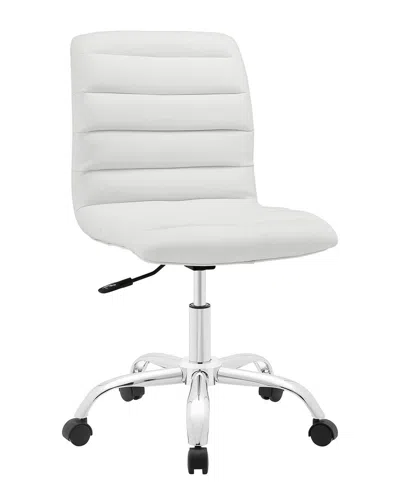 Modway Ripple Armless Mid Back Office Chair