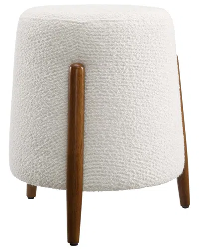 Modway Riven Upholstered Boucle Fabric Ottoman