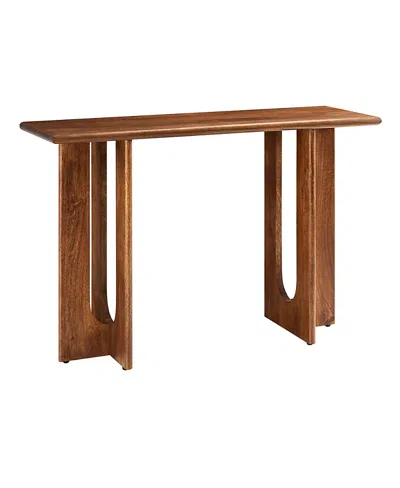 Modway Rivian 46 Console Table In Brown