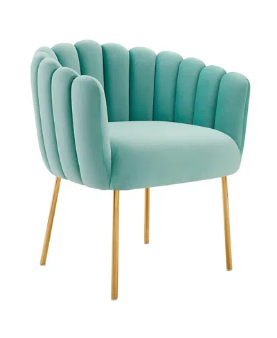 Modway Sanna Channel Tufted Performance Velvet Armchair In Animal Print