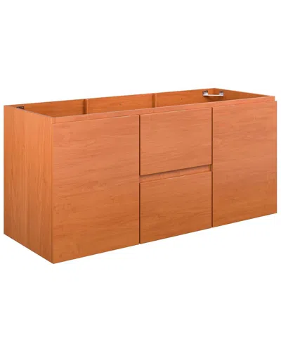 Modway Scenic 48in Single Sink Compatible In Brown