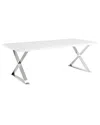 Modway Sector Dining Table In White