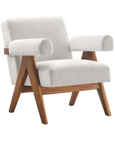 Modway Set Of 2 Lyra Fabric Armchair In White