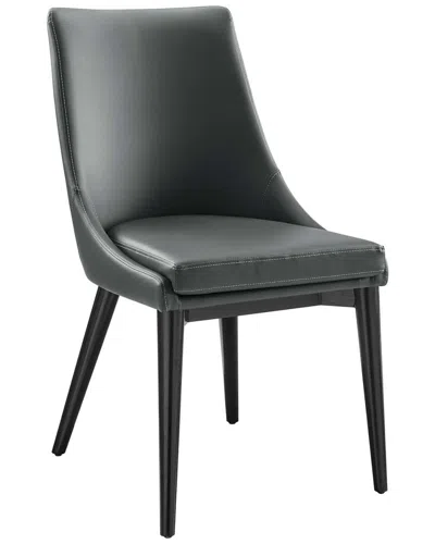Modway Set Of 2 Viscount Dining Side Chair In Grey