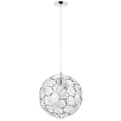 Modway Shine Pendant Chandelier In Chrome;chrome