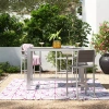 Modway Shore Aluminum Bar Table In Multi