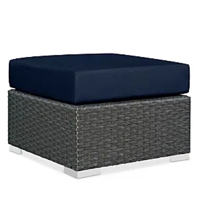 MODWAY SOJOURN OUTDOOR PATIO SUNBRELLA OTTOMAN
