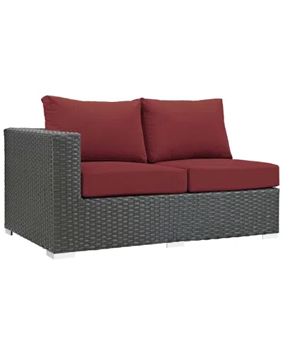 Modway Sojourn Outdoor Patio Wicker Rattan Sunbrel In Multi