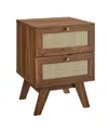 Modway Soma 2-drawer Nightstand In Brown