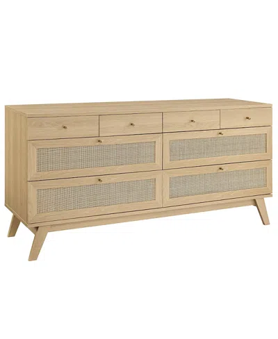 Modway Soma 8-drawer Dresser In Neutral