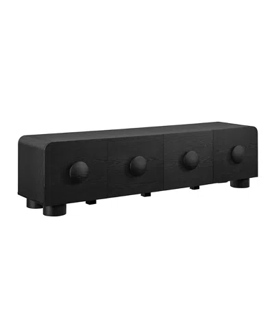 Modway Sonnet 69 Low Profile Tv Stand In Black