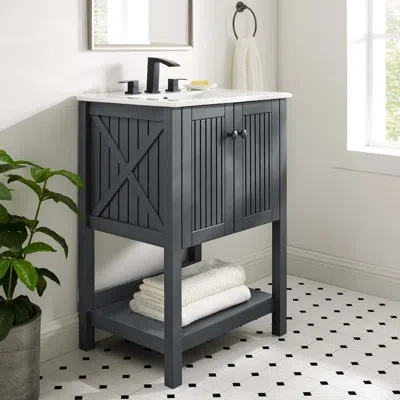 Modway Steam 24" Bathroom Vanity In Gray