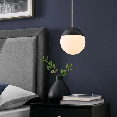 Modway Stellar 1-light Pendant Light In Polished Nickel