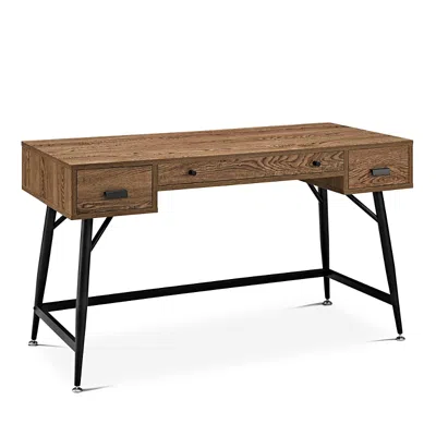 Modway Surplus Office Desk In Walnut
