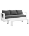 Modway Tahoe Outdoor Patio 2-piece Set In White